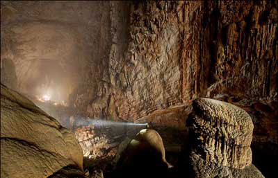 تصاویر شگفت انگیز بزرگترین غار دنیا!!