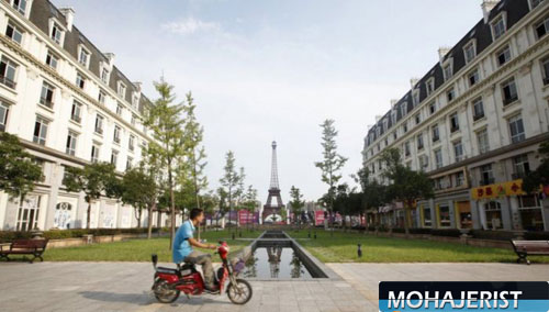 پاریس کپی شده”، ترفند چینی‌ها برای جذب گردشگر خارجی+عکس
